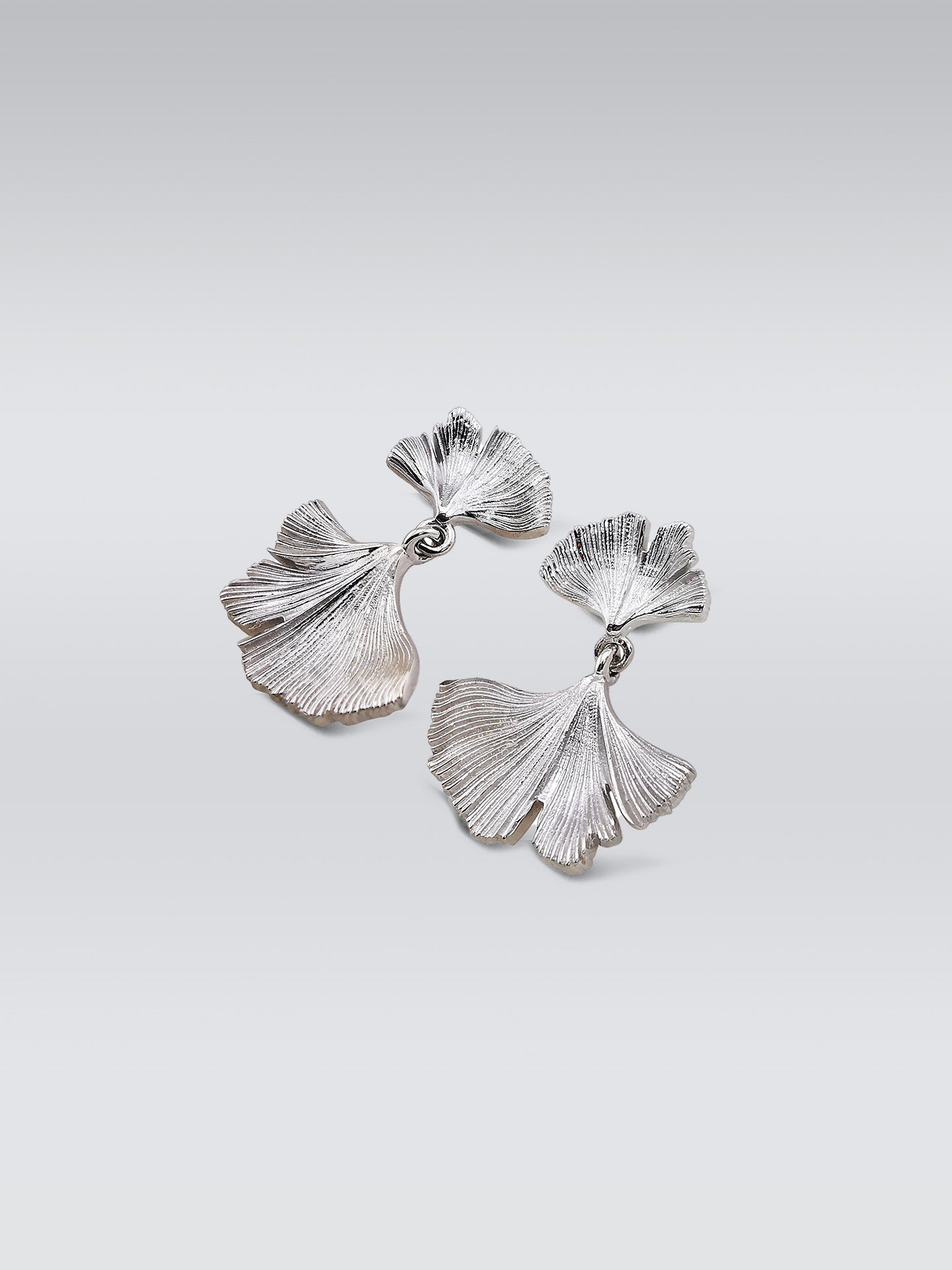 Ginkgo Leaf Earrings