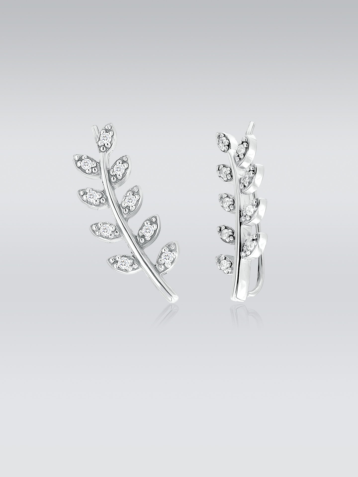 Leaf Design Ear Cuffs