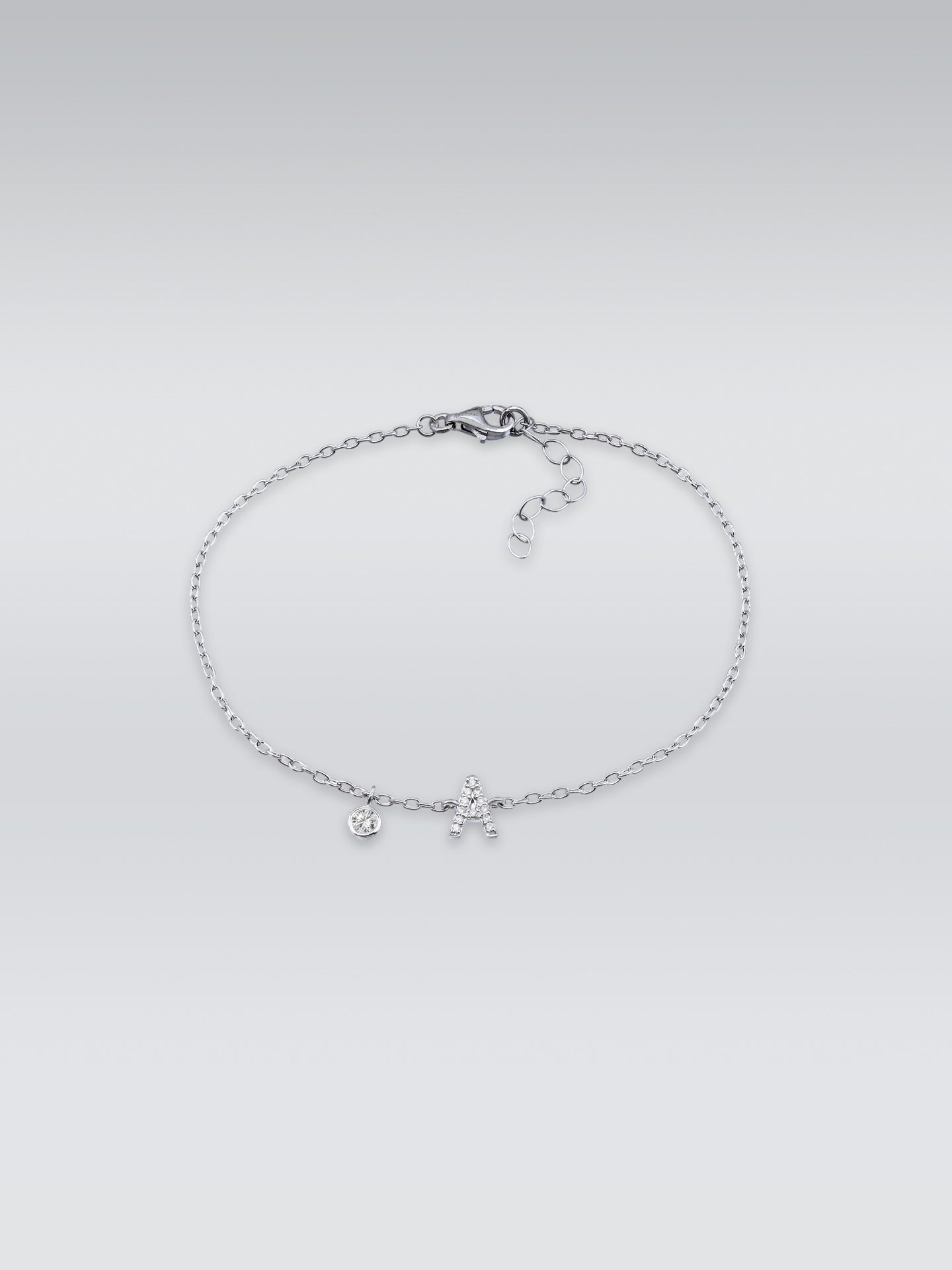 Initial Charm Bracelet