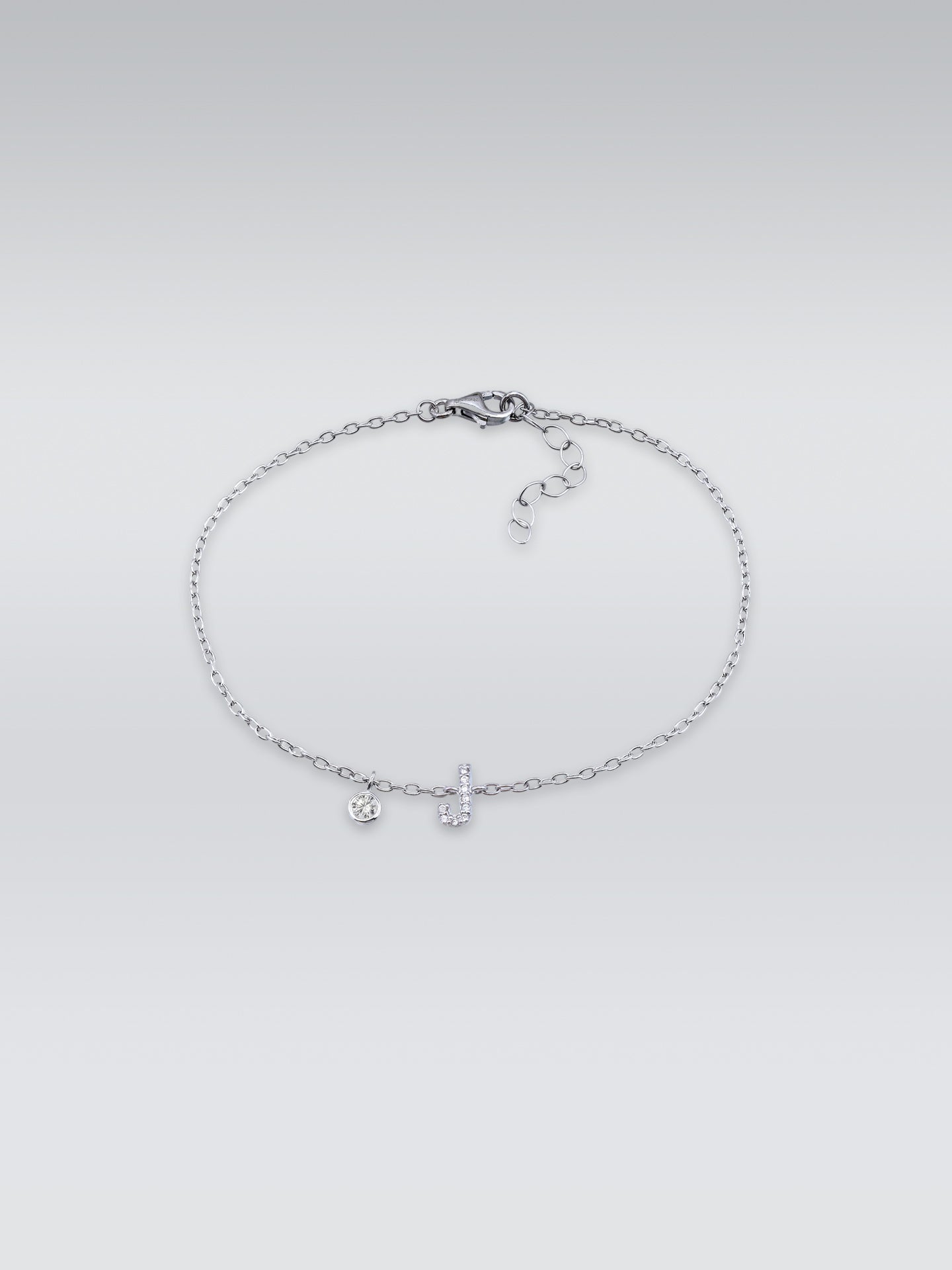 Initial Charm Bracelet
