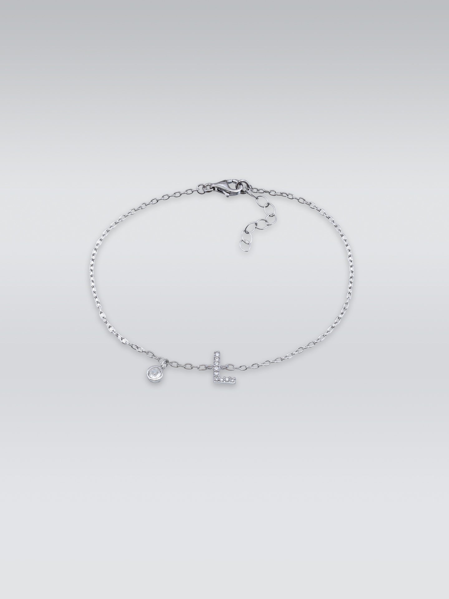Initial Charm Bracelet