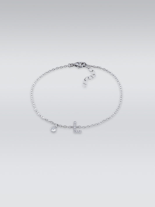 Initial Charm Bracelet