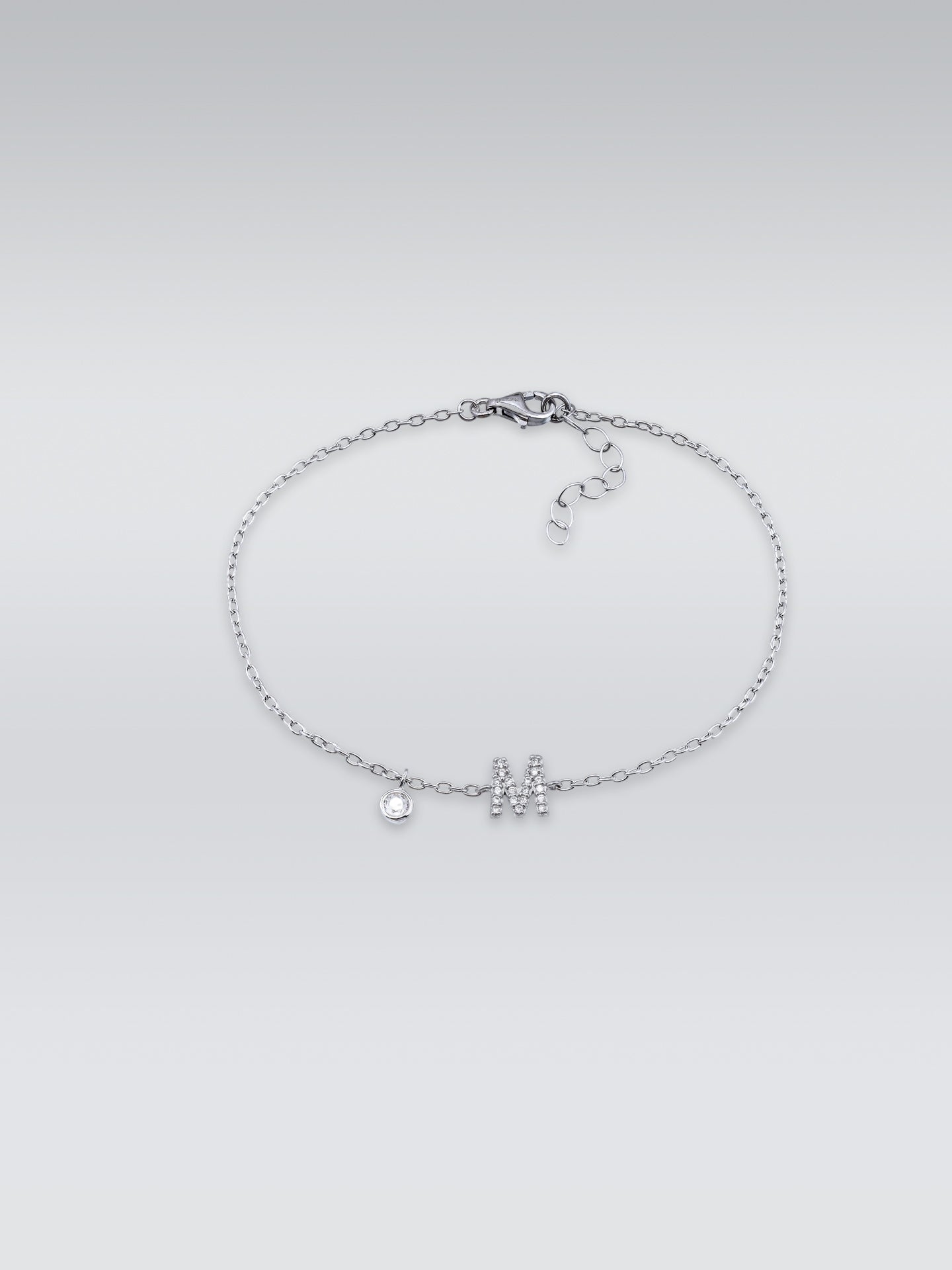 Initial Charm Bracelet