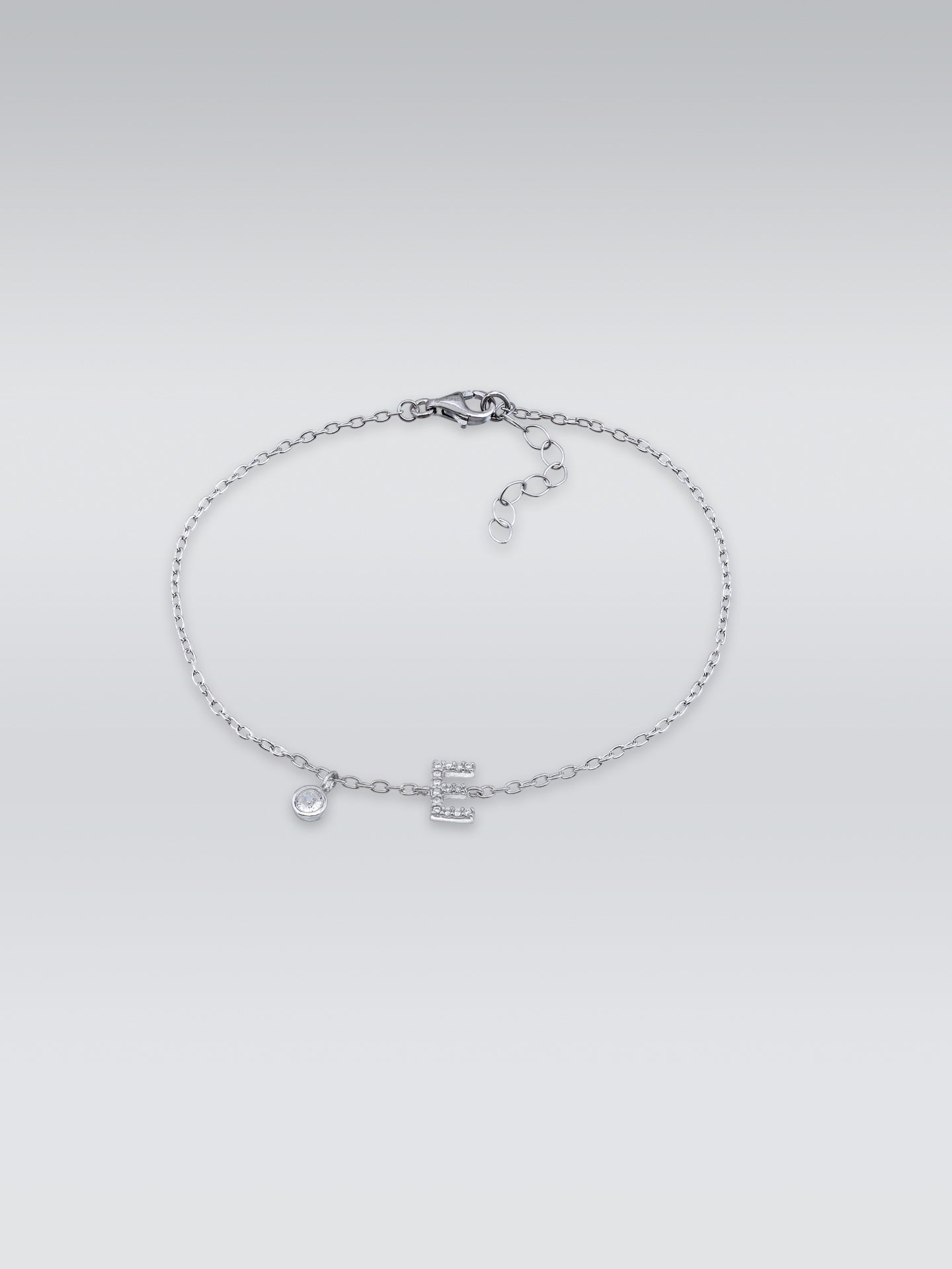 Initial Charm Bracelet