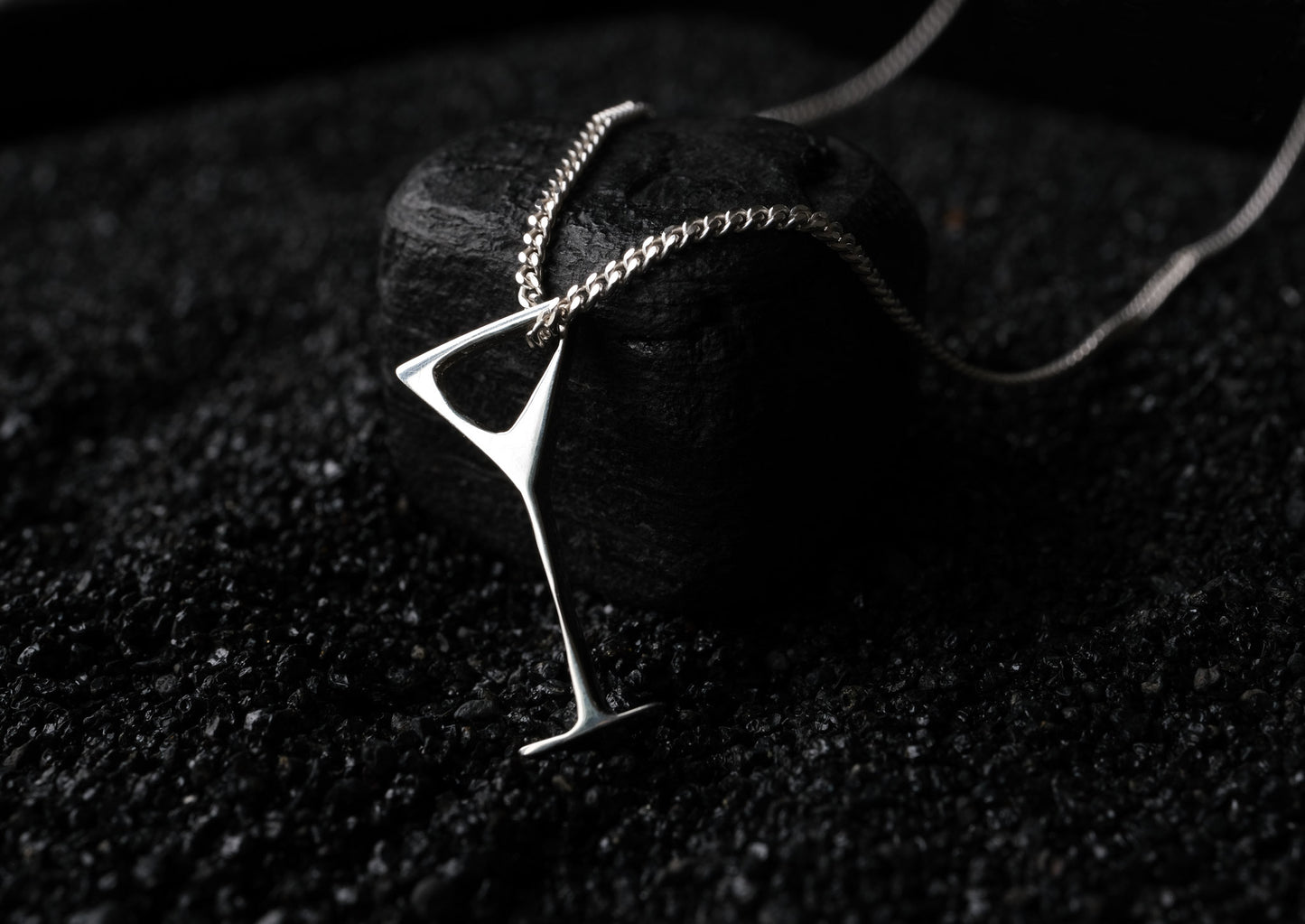 Martini Necklace 925 Sterling Silver Handmade in Germany