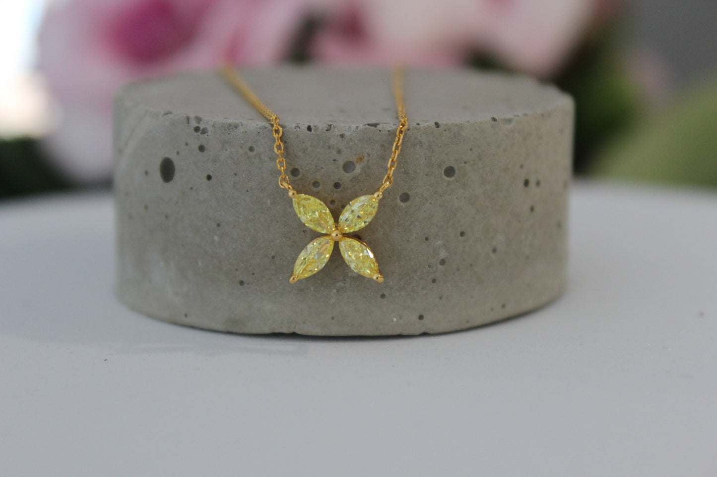 Four-Leaf Clover Necklace
