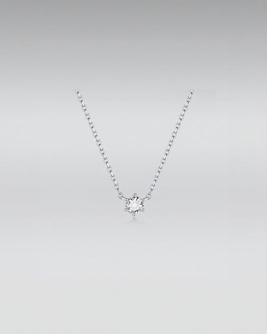 Diamond Solitaire Necklace