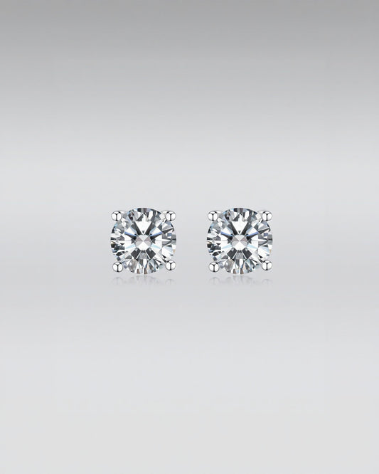 Timeless Diamond Stud Earrings