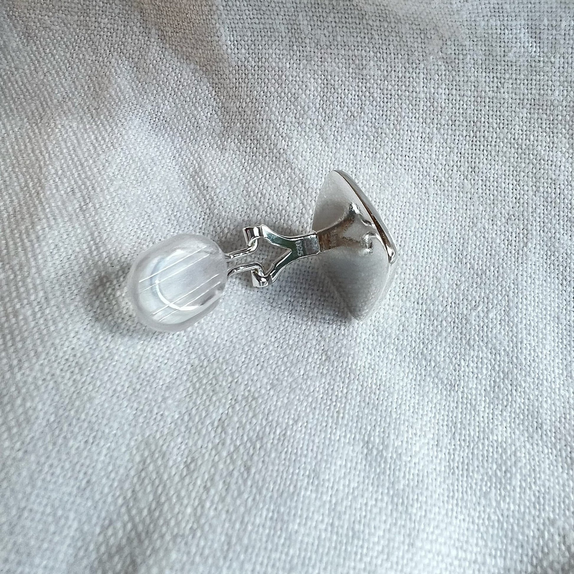 Pain - Free Clip - On Earrings - Sternvoll Jewelry color-silver