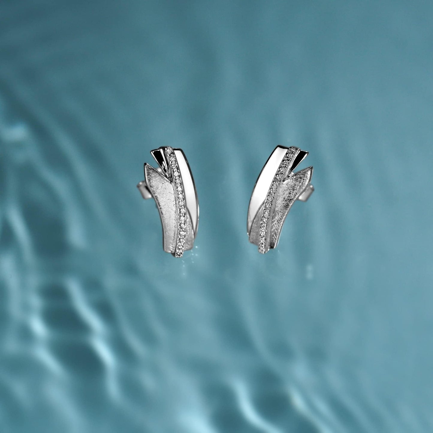 Schmerzfreie Ohrclips aus 925 Sterling Silber (ohne Ohrlöcher) - Sternvoll Jewelry color-silver style-clip-on