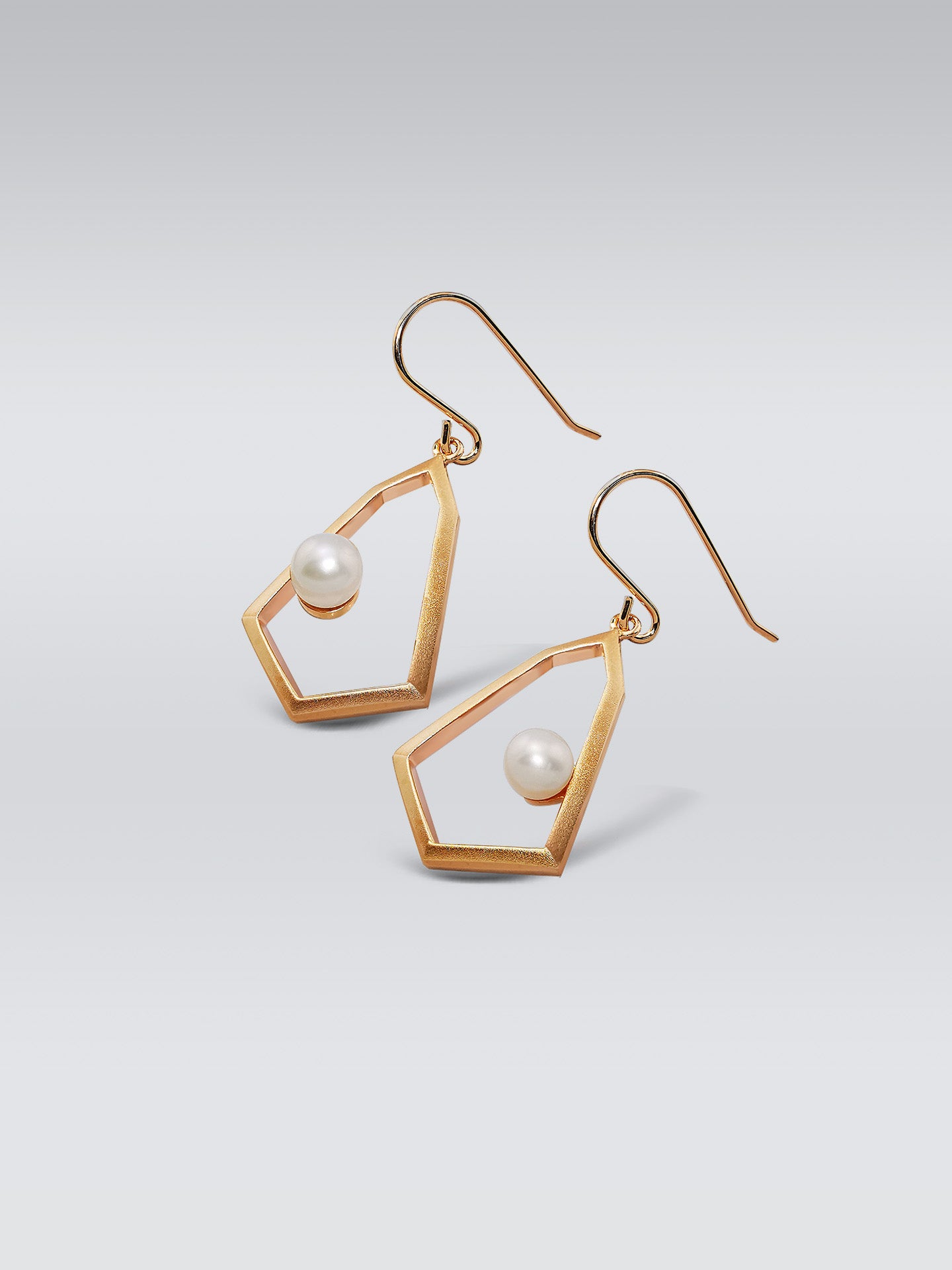 Rose Gold Drop Earrings