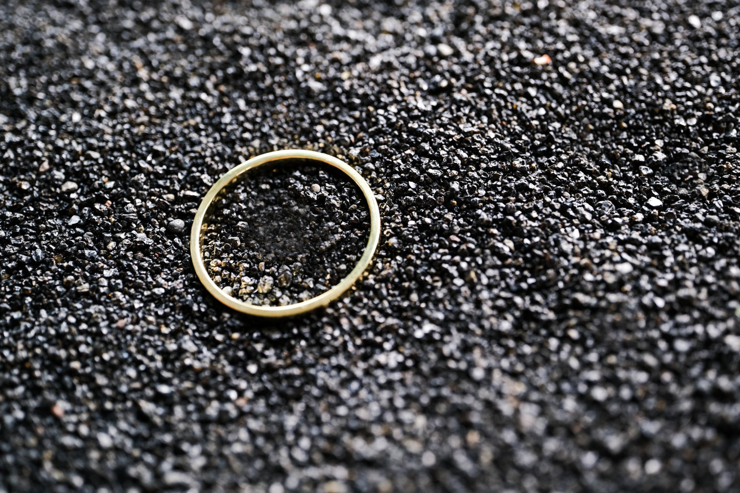 Slim 14K Gold Ring for Elegant Everyday Wear