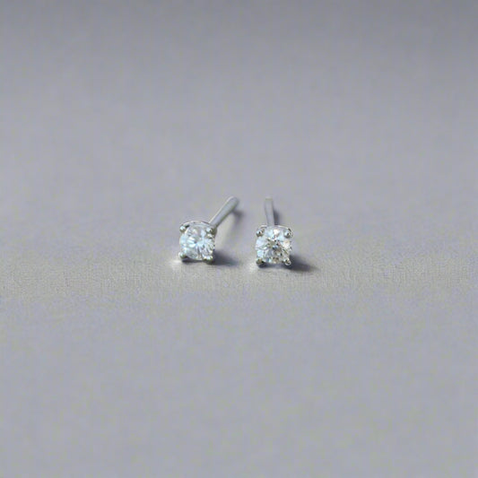 Diamond Stud Earrings - Sternvoll Jewelry