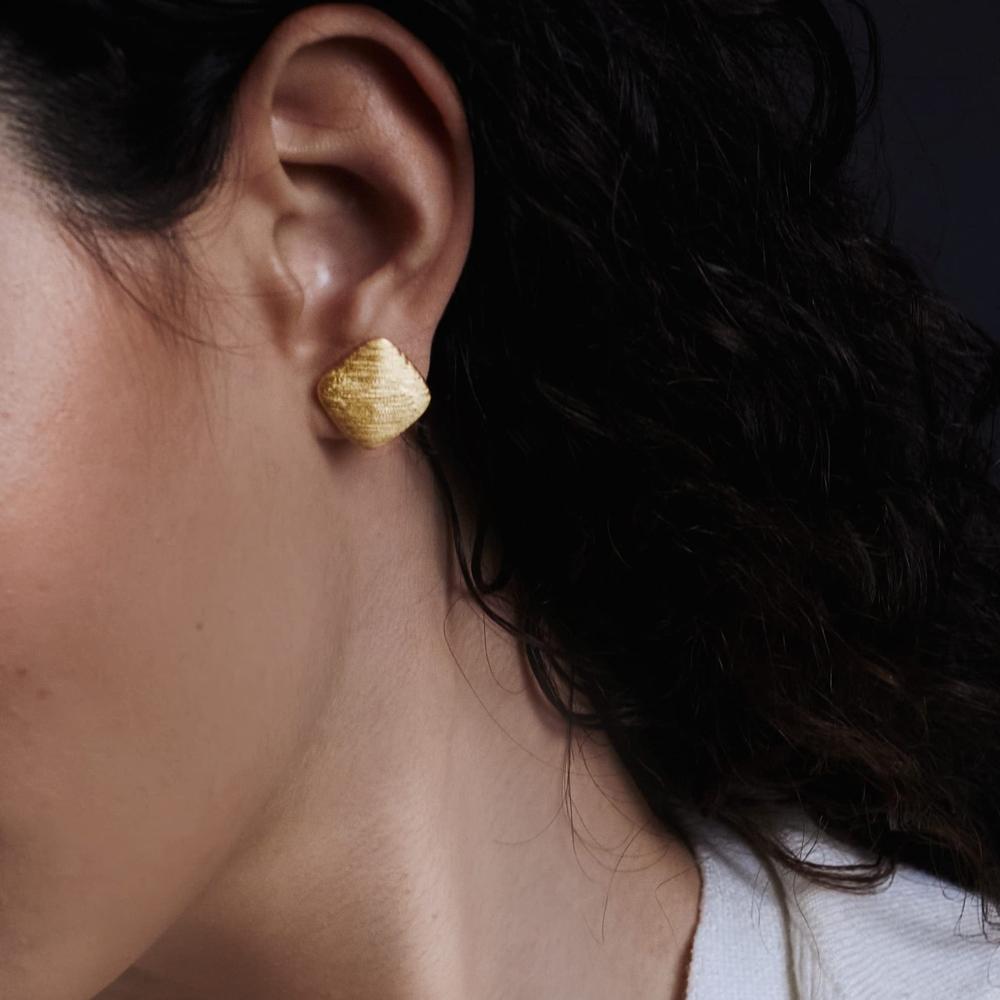 Pain - Free Clip - On Earrings - Sternvoll Jewelry color-gold