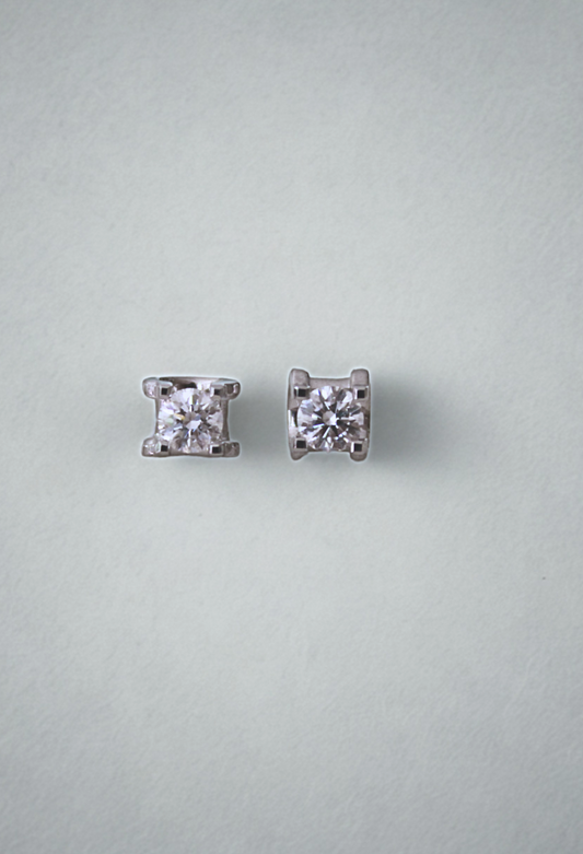 Diamant-Steckerohrringe